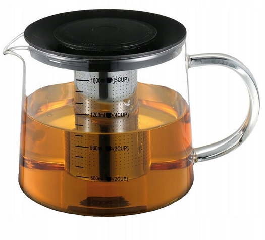 BERRETTI DZBANEK ŻAROODPORNY Z ZAPARZACZEM ZAPARZACZ DO HERBATY KAWY 1,5L Kod producenta 105-299