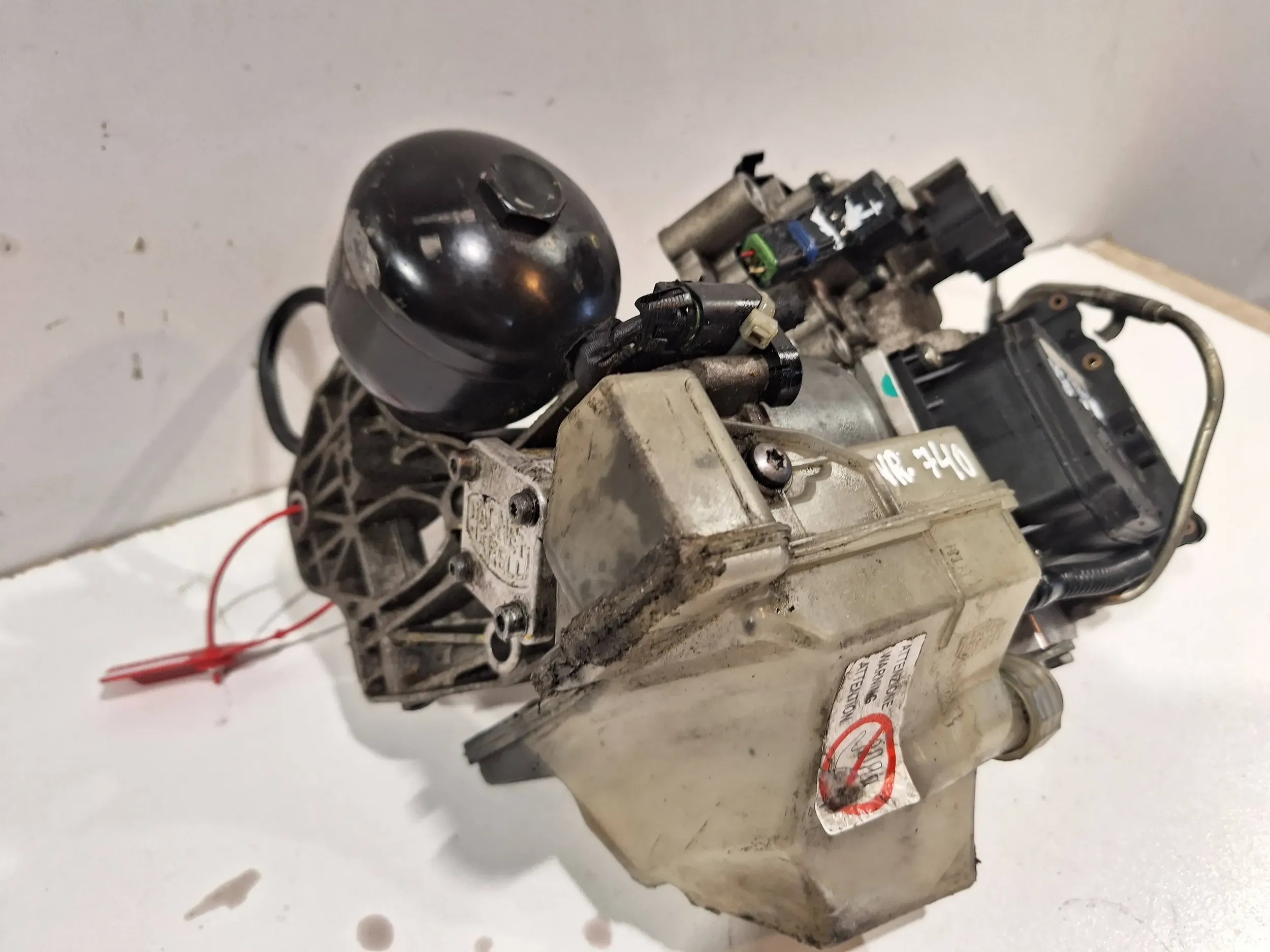 Moduł sterownik skrzyni 9666987680 Citroen C4 Picasso 1.6 HDi 06- Rodzaj skrzyni Manualna