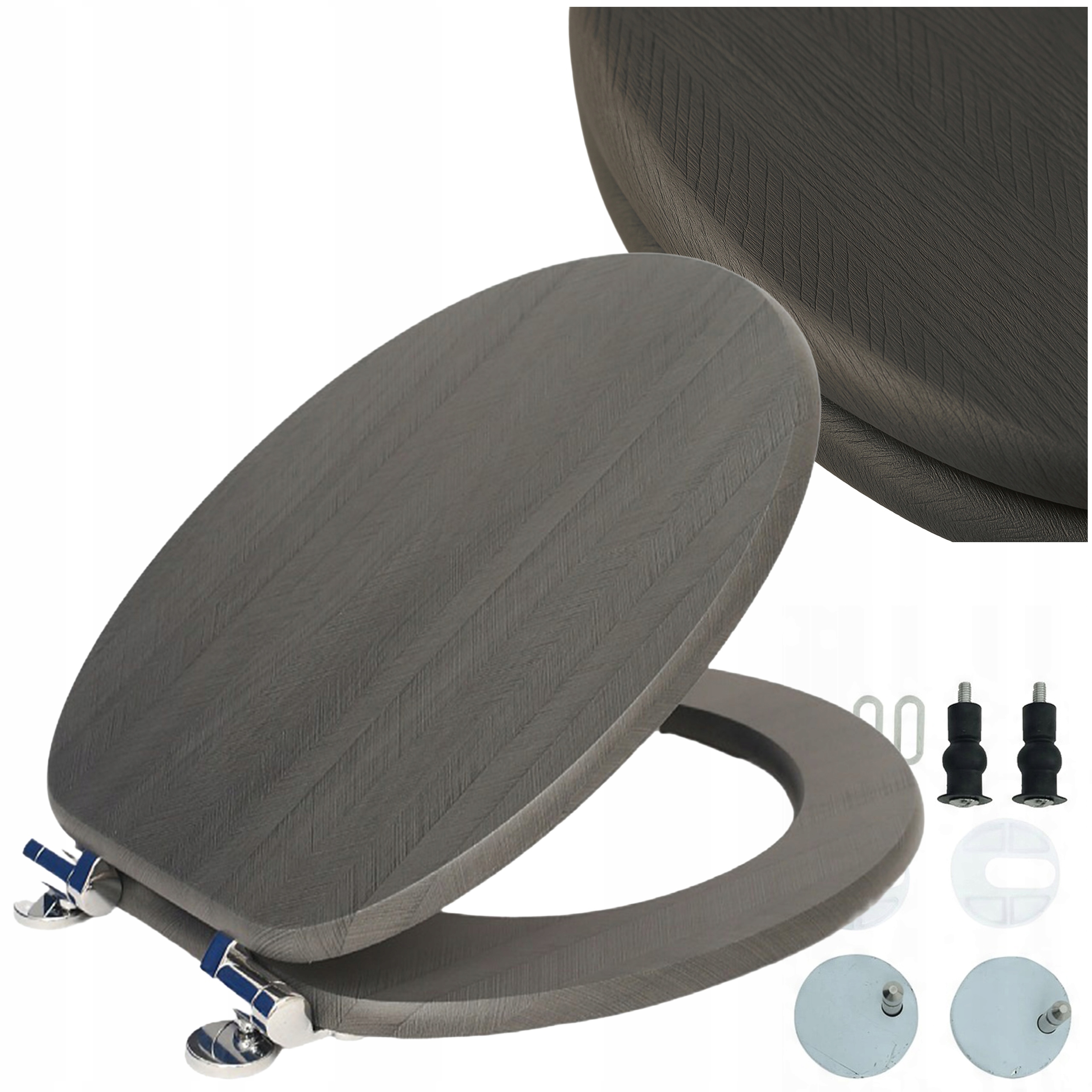 Wc Sedátko Na Toaletu Mdf Vzor Dřevo Volný Déšť Univerzální Textura