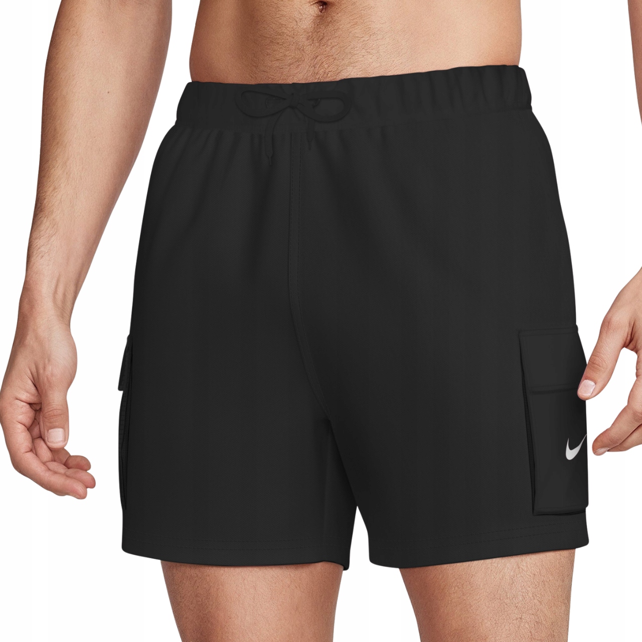 Kraťasy do plavek Nike Voyage Solid Essenti černé NESSG454 001 L