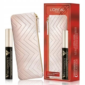 Set L'oreal Paris Řasenka 7,5 ml Kosmetická Taška