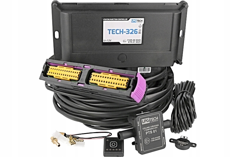 LPGTech 326 KOMPLETNA ELEKTRONIKA 6 CYLINDROW