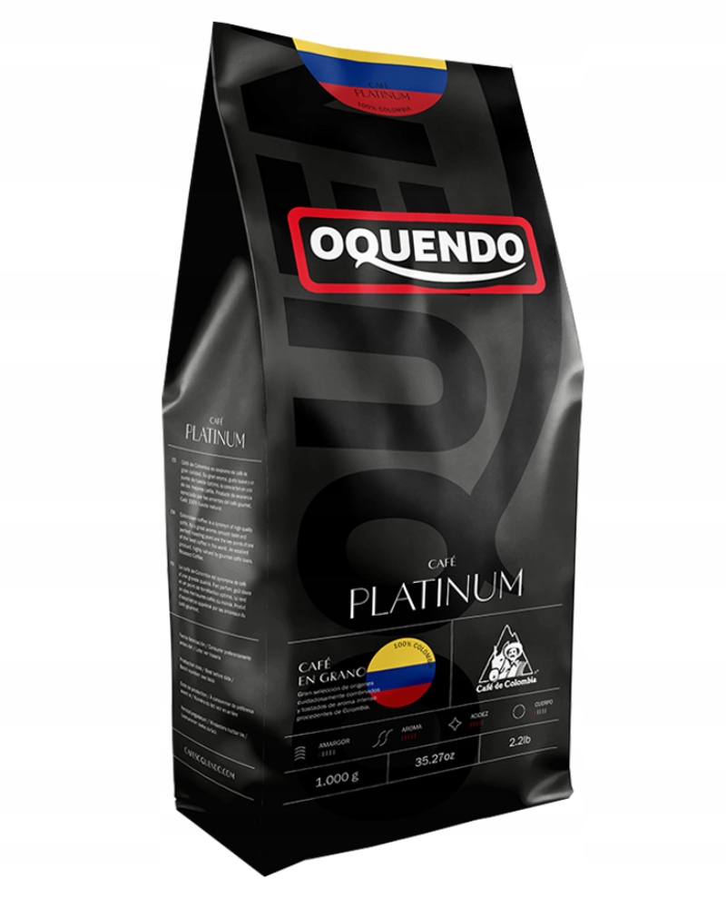 Oquendo Colombia Platinum Káva 1 kg Dárek