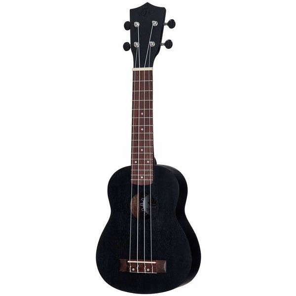 Sopránové ukulele Mahagon Černý Mat Gravírování Bumblebee BUS23 Soprano Black