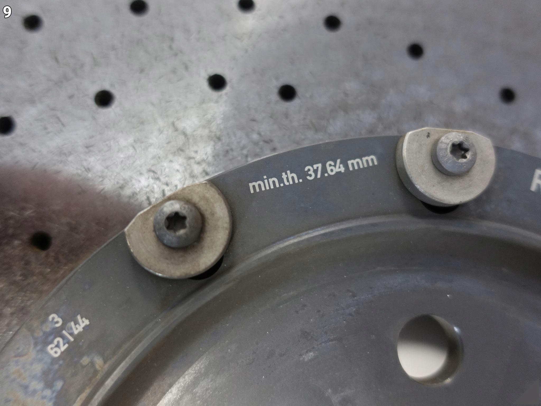 AUDI RSQ3 Q3 RS II 83A RS3 8Y0 disc CERAMICZNA right front 380X38