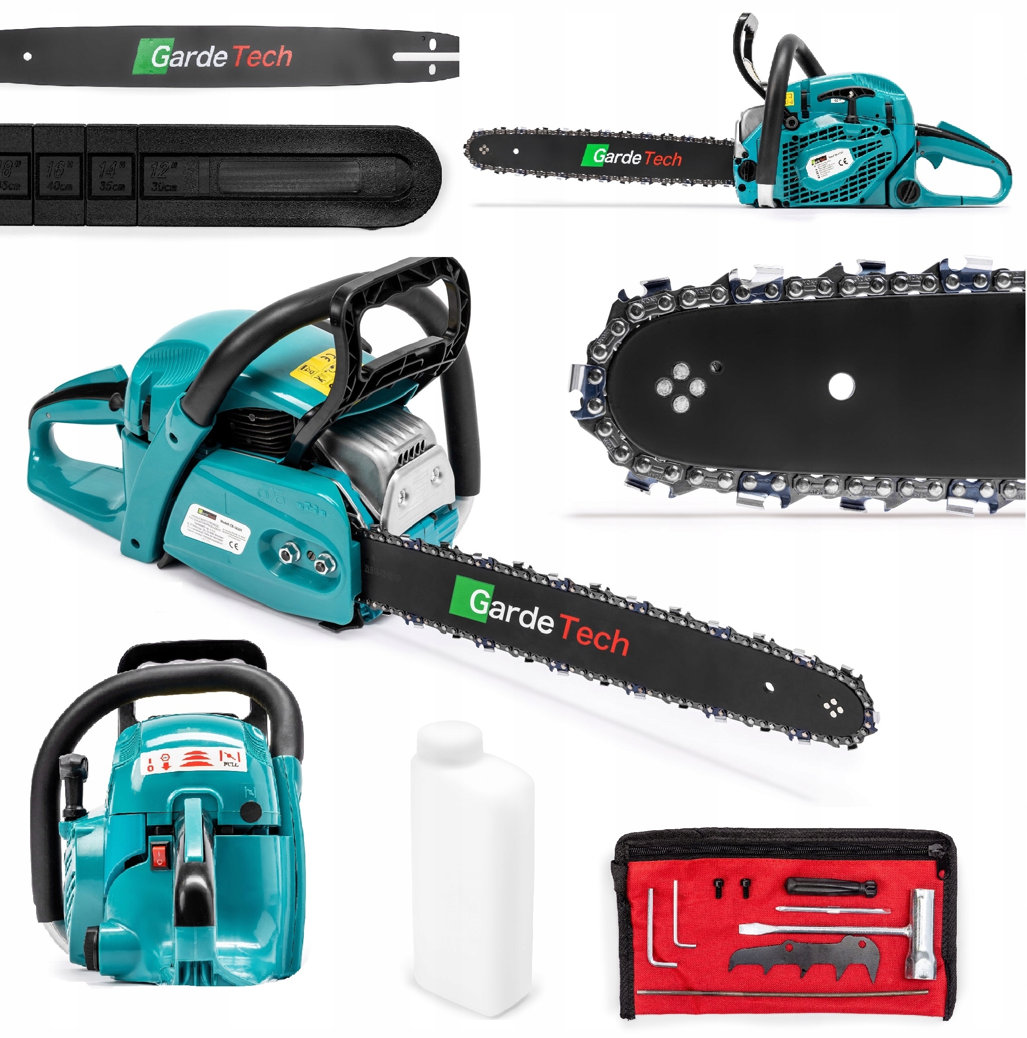 Piła Spalinowa Łańcuchowa Gardetech CN-5820T 3,3KM Pilarka