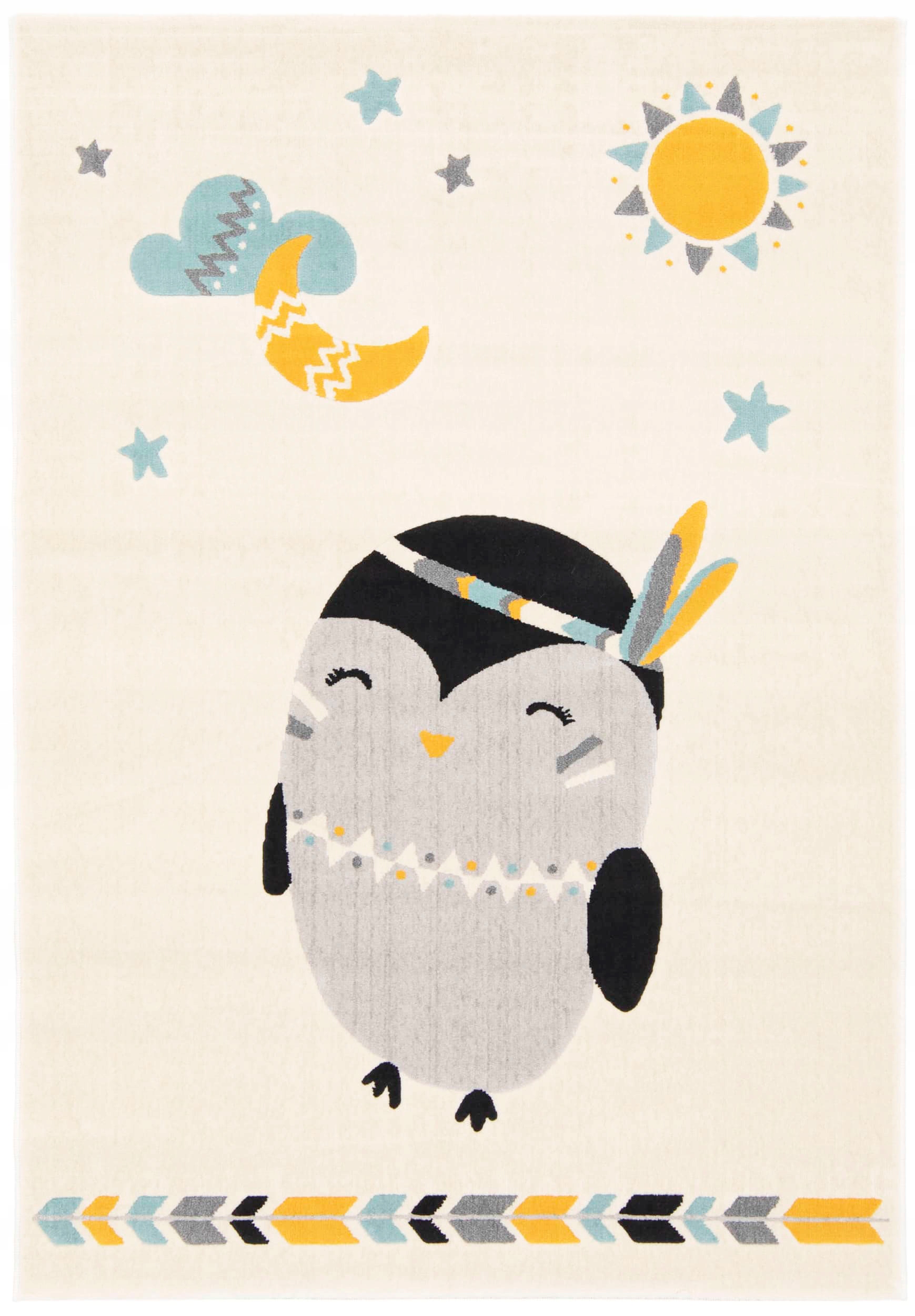 Koberec pro děti Home Art Kids Sova Canvas 120x170