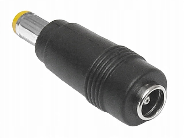 

Adapter zasilania DC 2.1/5.5mm/wt-2.5/5.5mm/gn