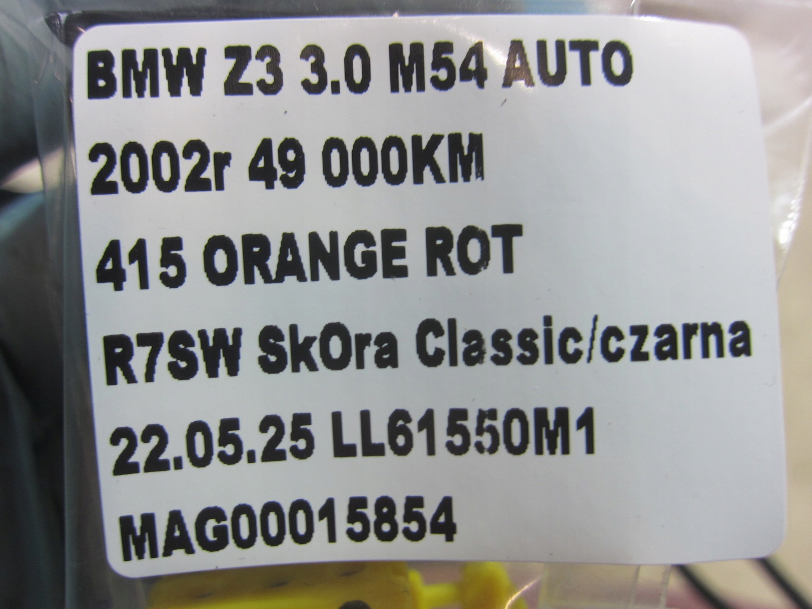 BMW Z3 E36 Schalter Schalter Hitzung SITZ 61312491477 2491477