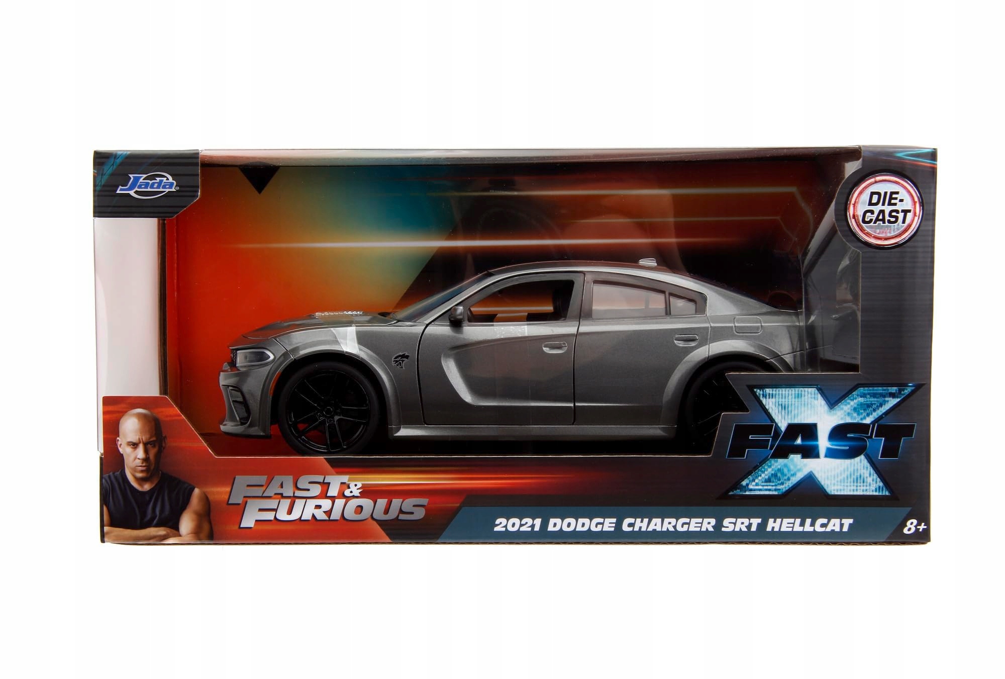 Jada Toys Rychle a zběsile Dodge Charger Srt Hellcat 2021 19 cm 1:24