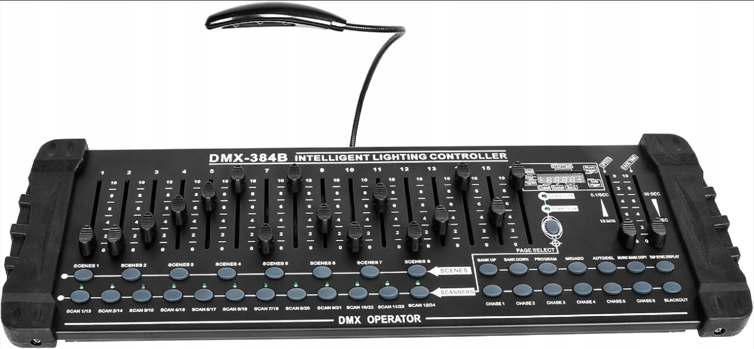 UKing DMX Controller, 384 kanálů DMX512