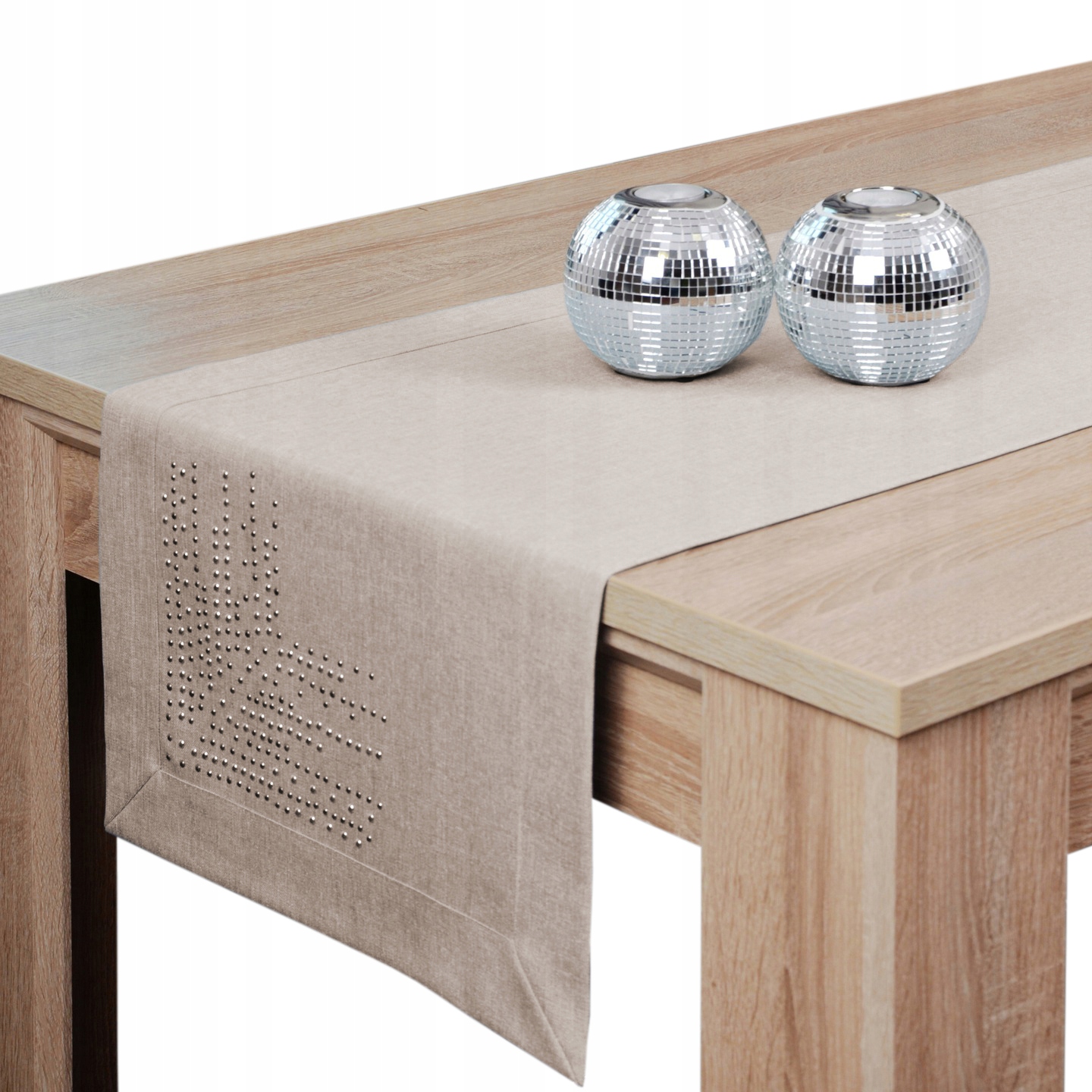 

pas Panama Decor dżety 40x200 plamoodporny beż