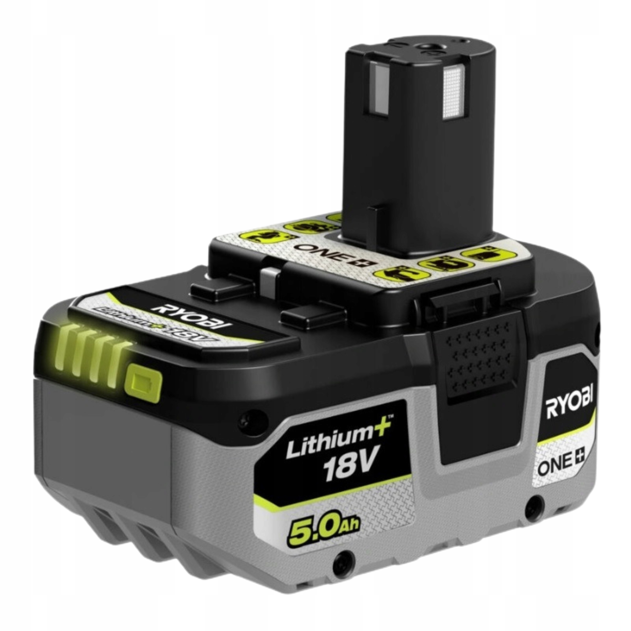 RYOBI AKUMULATOR 18V 5AH + SZYBKA ŁADOWARKA ZESTAW ONE+ RC18150 + RB18L50 Stan opakowania oryginalne