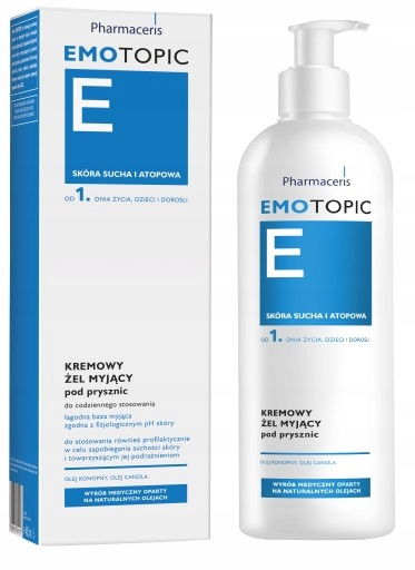 

Pharmaceris E Emotopic 400 ml kremowy żel myjący