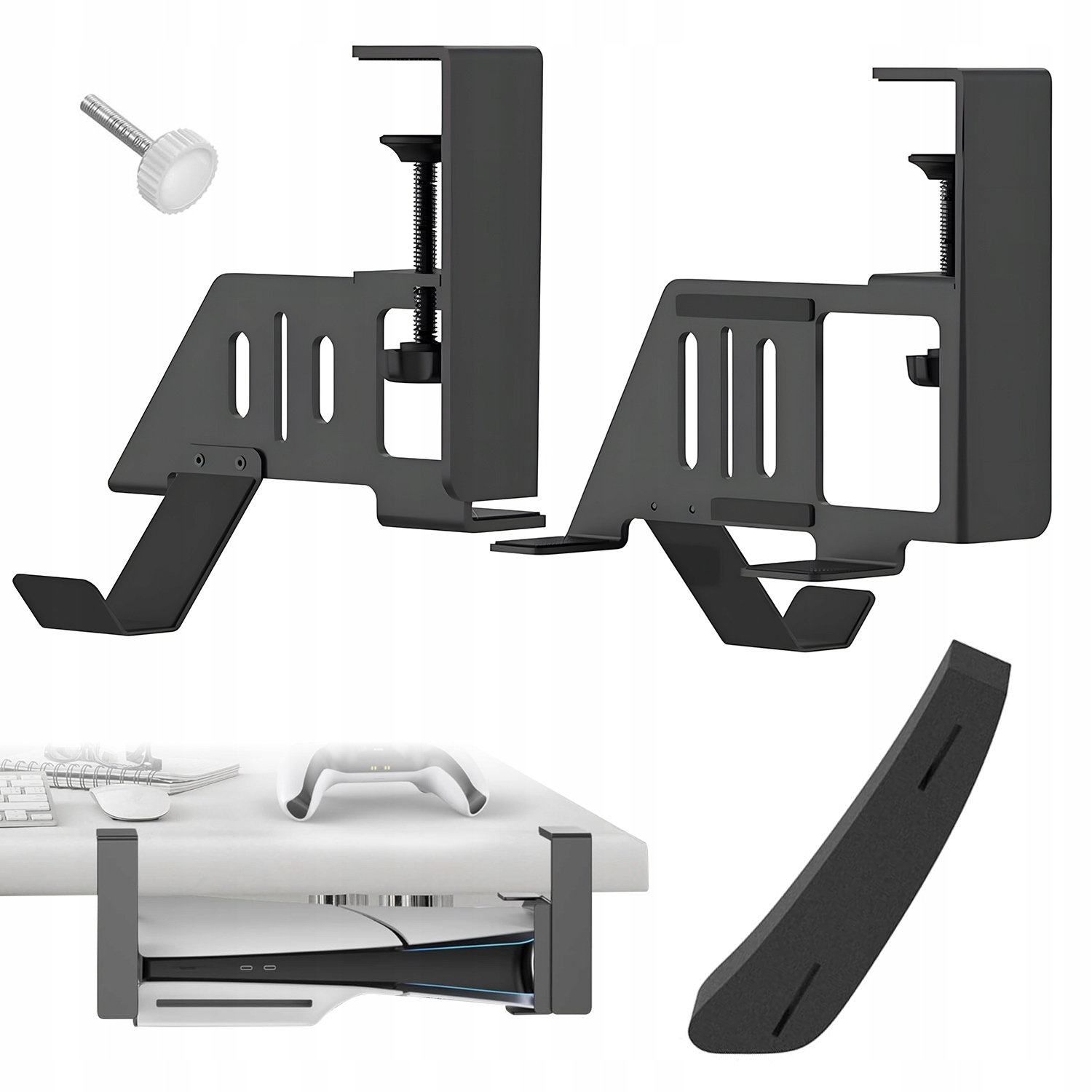 Stojak Na Gry PS5 Uchwyt Do Montażu Konsoli PS5 Slim Bez Narzędzi 20KG