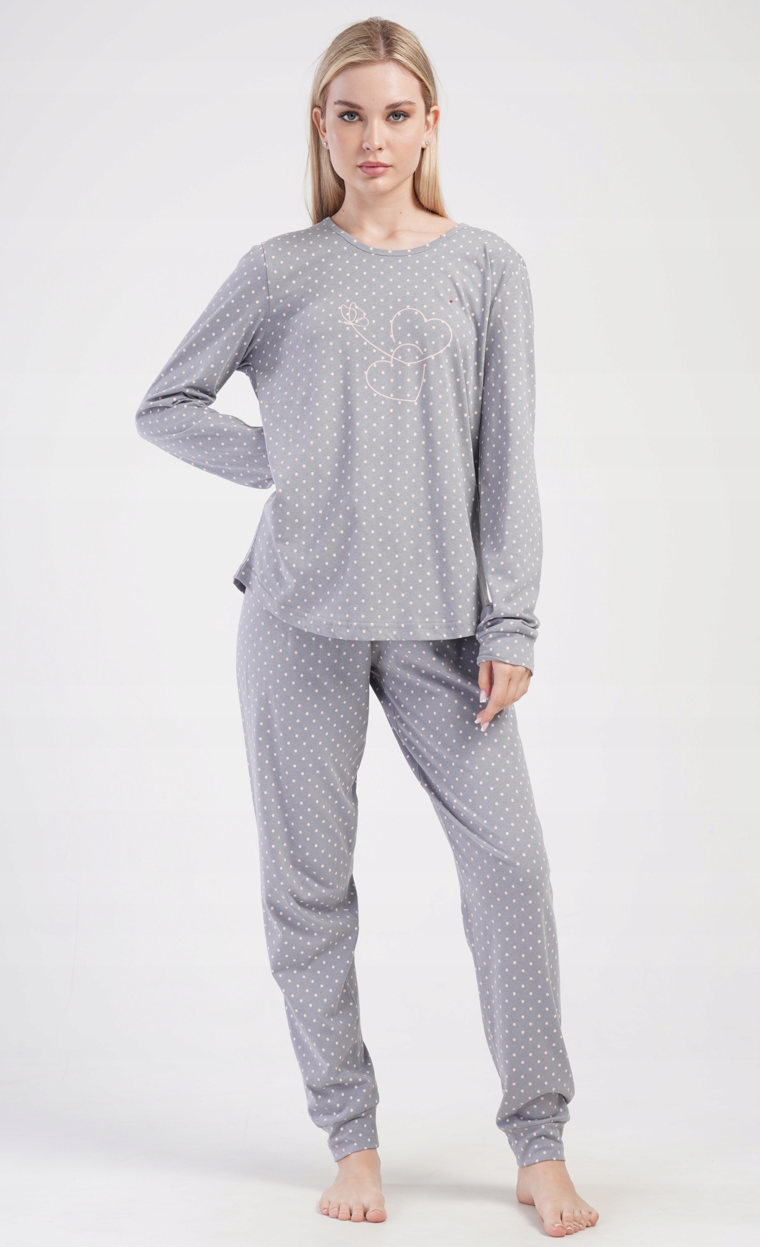 Dámské pyžamo Vienetta Plus Size vel. 1XL