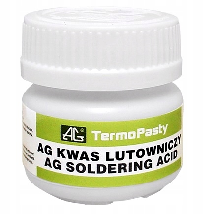 

Kwas lutowniczy do lutowania 35 ml płyn Ag AGT-117