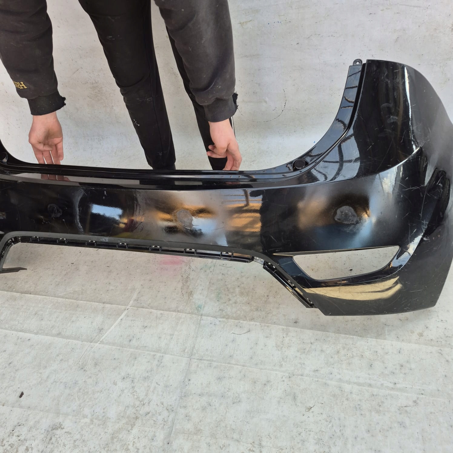 HYUNDAI IX20 10-19 bumper rear part rear
