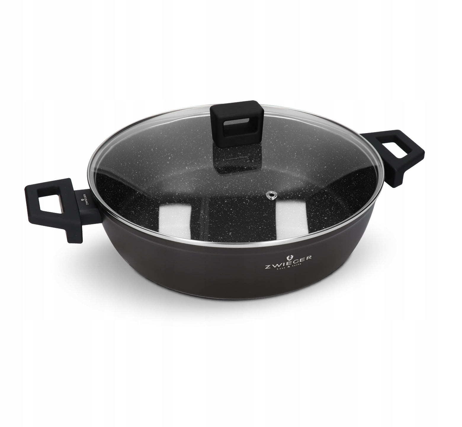 Zwieger Forte Garnek 3,8 L Z Pokrywką 28 CM Indukcja Nieprzywierajacy