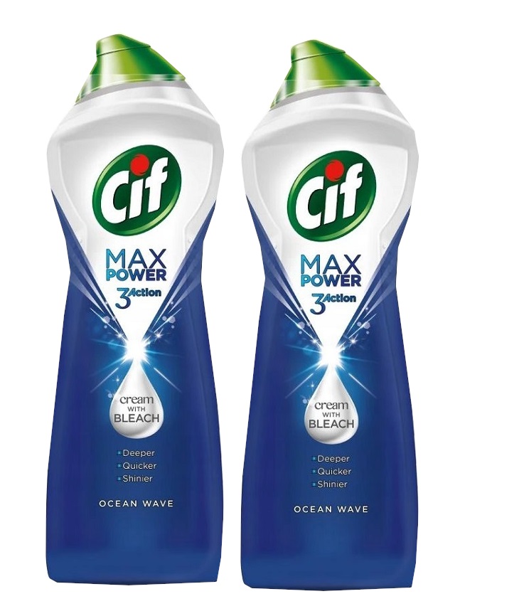 

Cif Max Power Mleczko z wybielaczem 2x 1001g Ocean