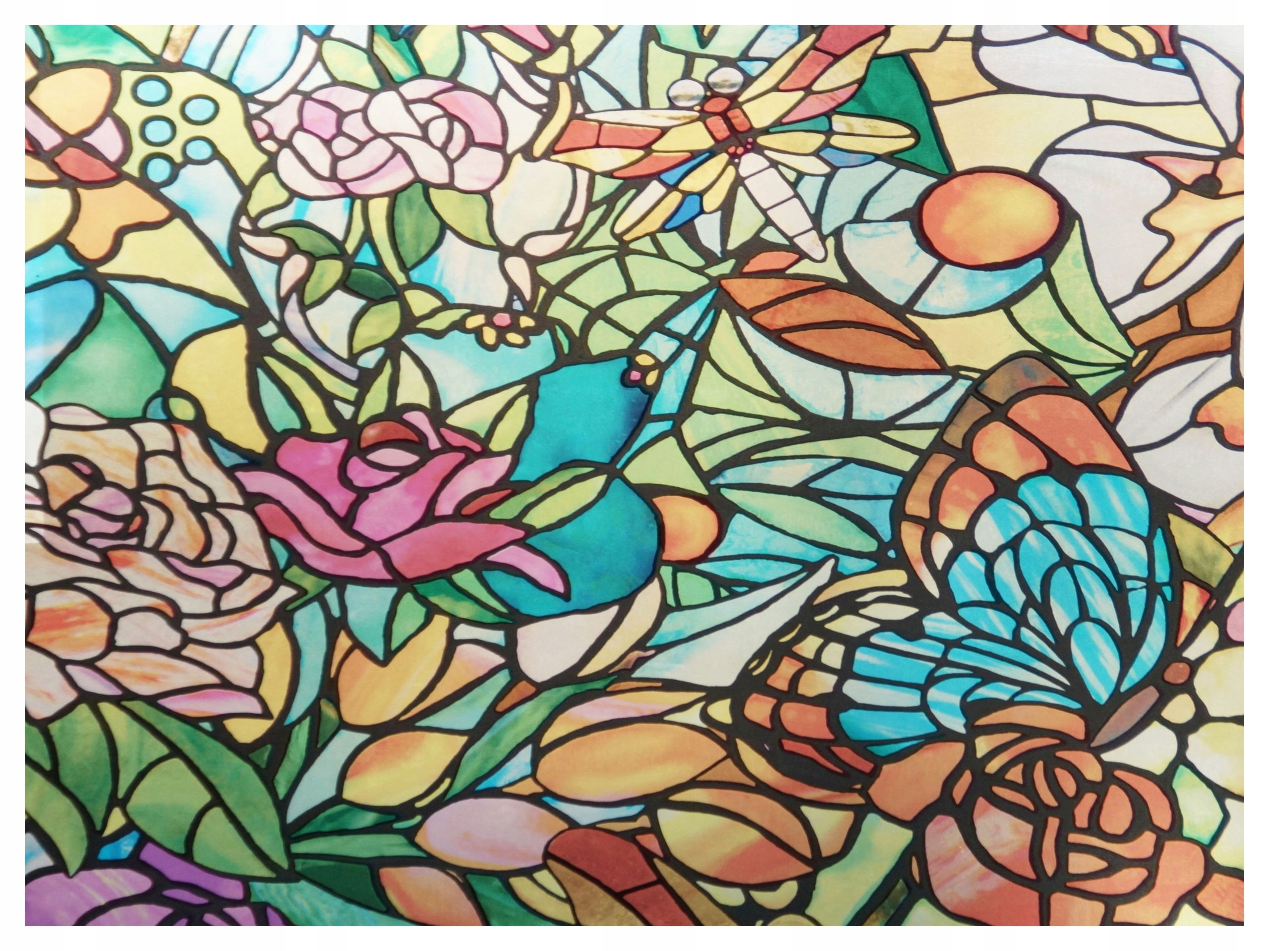

Próbka Tulia Okleina Na Okna Szyby Folia 10x15cm