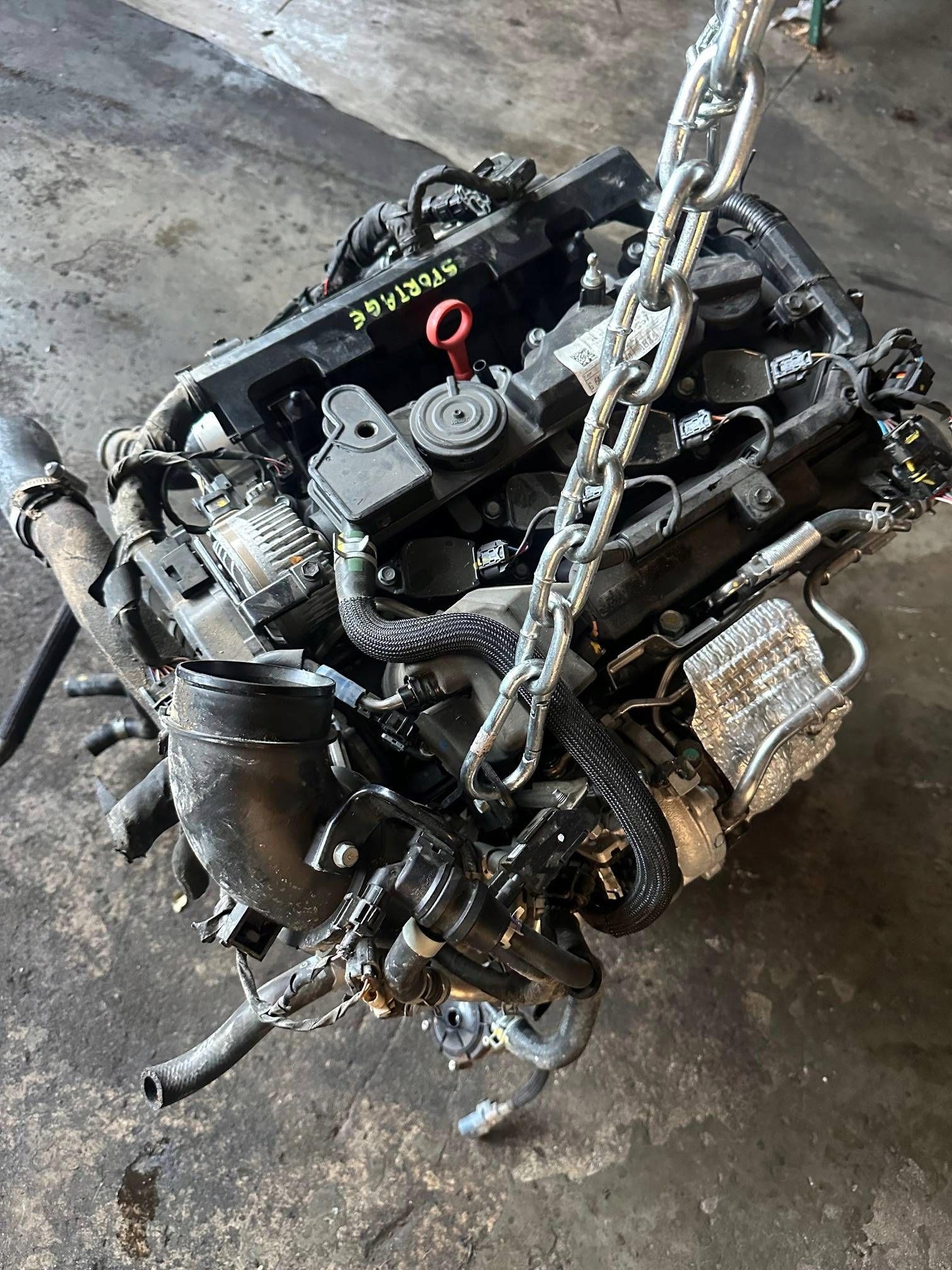 KIA SPORTAGE V 1.6 T-GDI engine complete G4FT DEMONTAZ