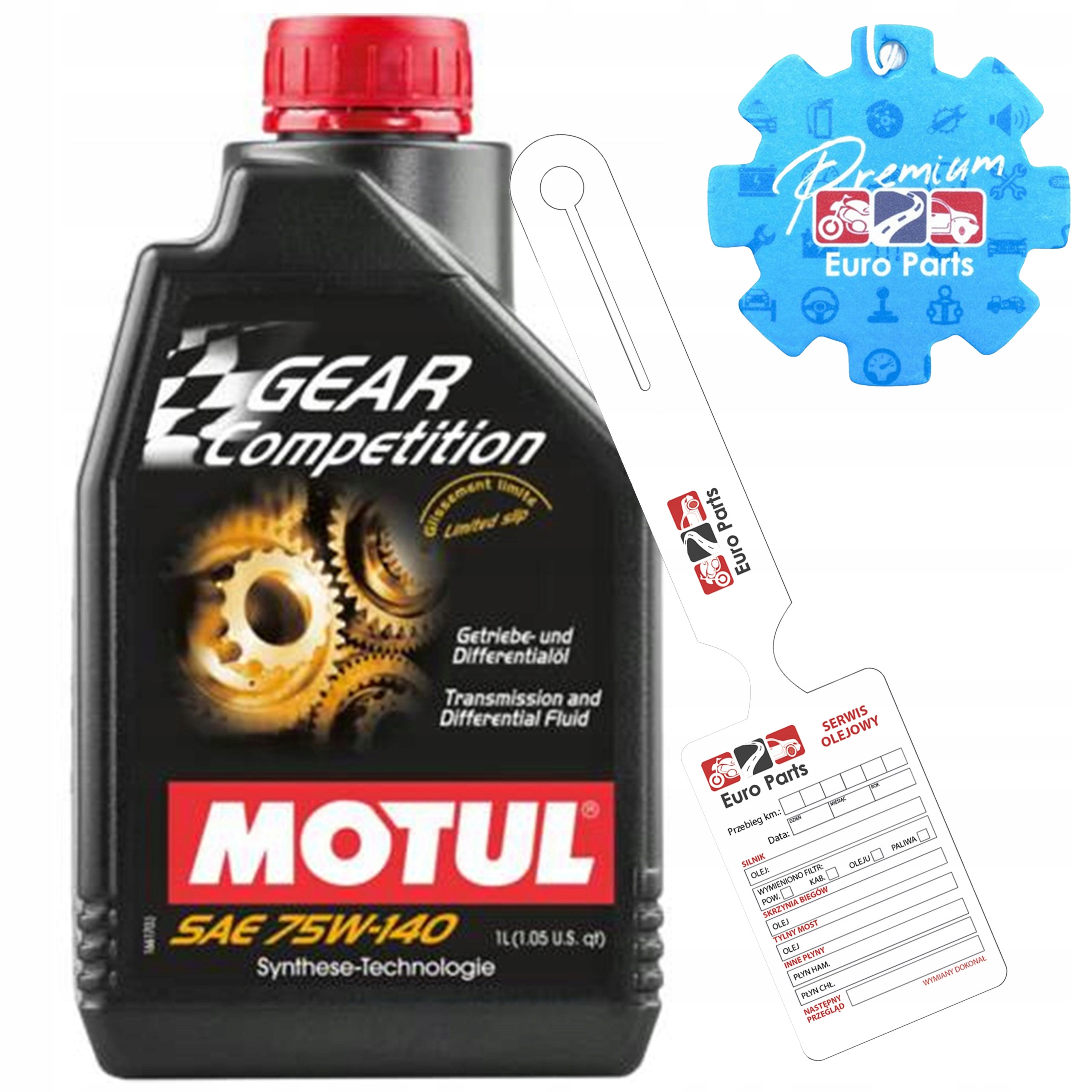 Motul Gear Competition 75W140 1L převodový olej Lsd GL-5 dárek