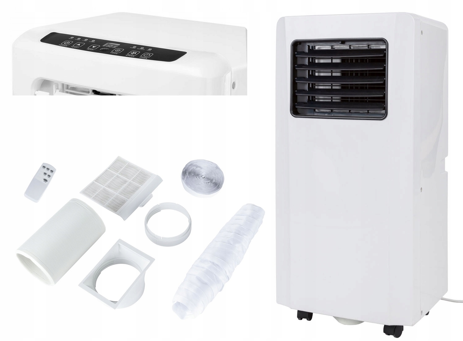 LuX Klimatyzator Przenośny 3w1 Osuszacz Chłodzenie Nawiew Pilot 7000BTU