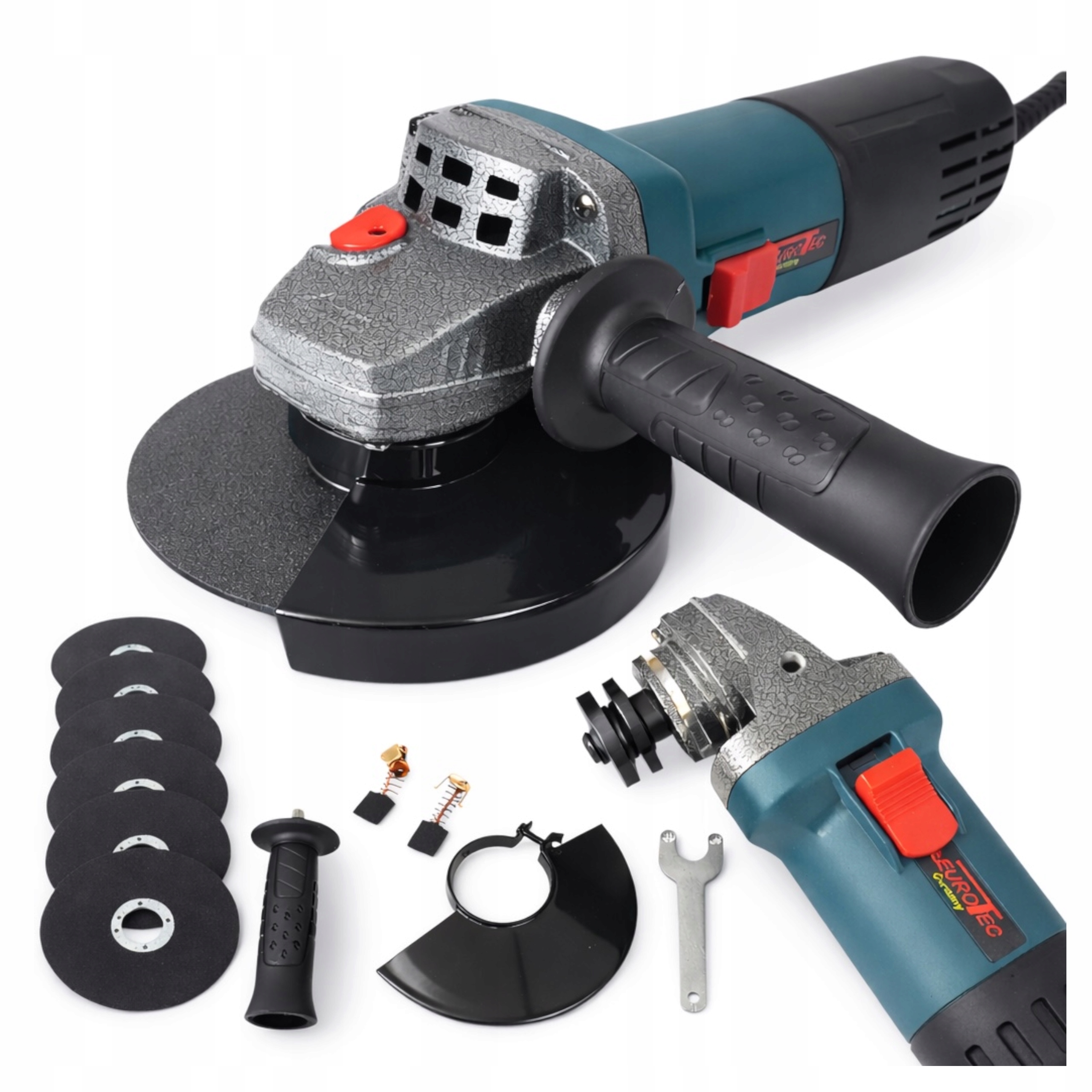 Szlifierka Kątowa Z Regulacją Obrotów Kątówka Diax 125mm 1750W 6x Tarcza