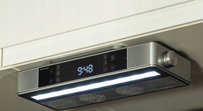 Radio FM Ferguson Regent Cucina SREBRNE Bluetooth do kuchni