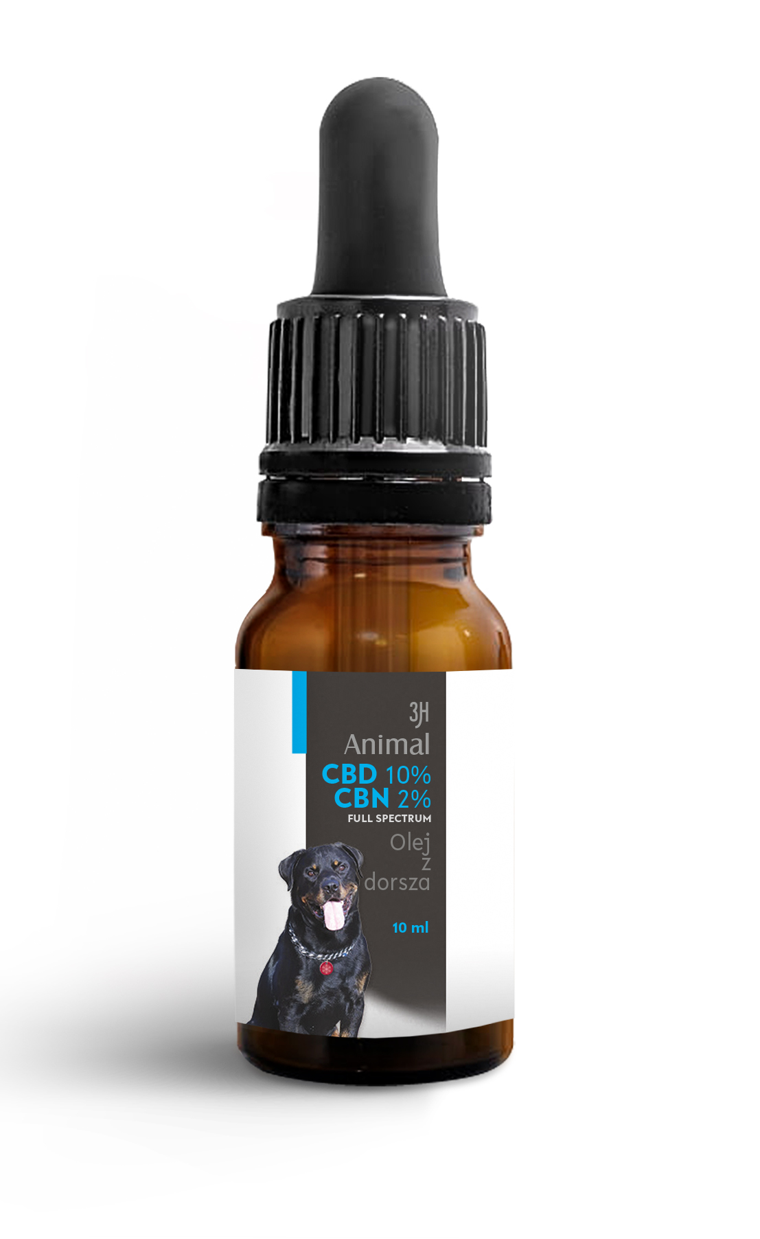 Levně Cbd 10% Cbd 2% Konopný Olej Pro Psy Kočky A Kočky, spánek, uklidnění, stres