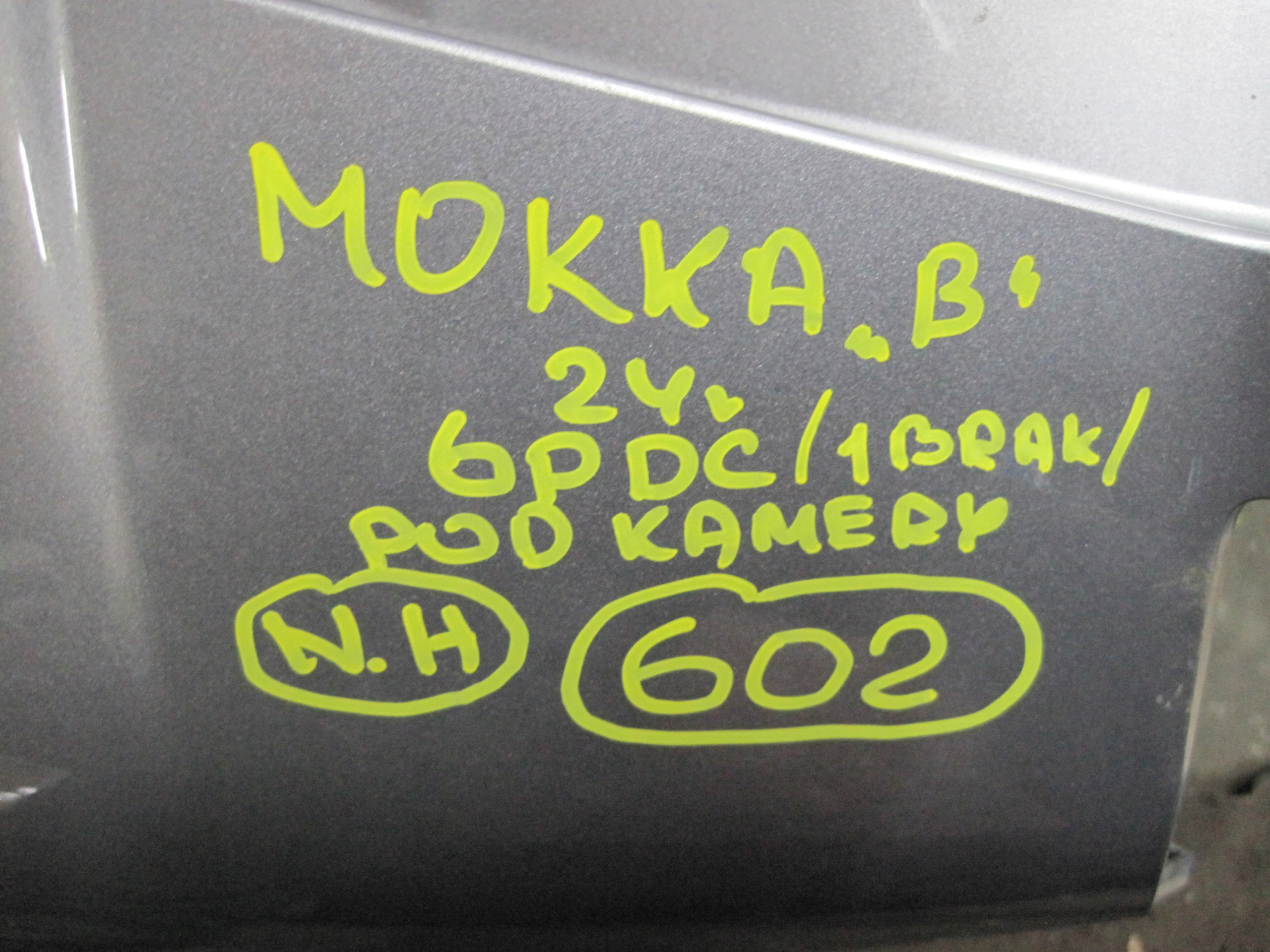 Stoßstange OPEL MOKKA B 6 PDC heck hinten