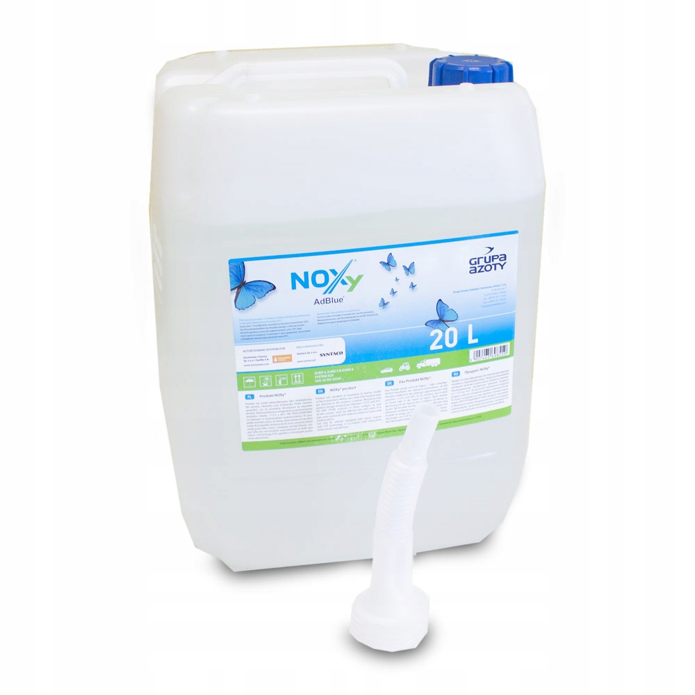 

Adblue Ad Blue Noxy 20L Płyn Kataliczny + Lejek