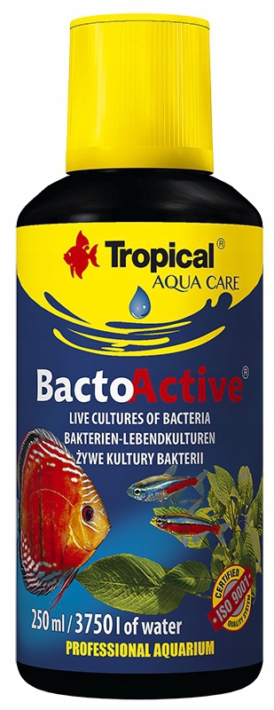 

Tropical Bacto-active 250ml Na 3750L Bakterie
