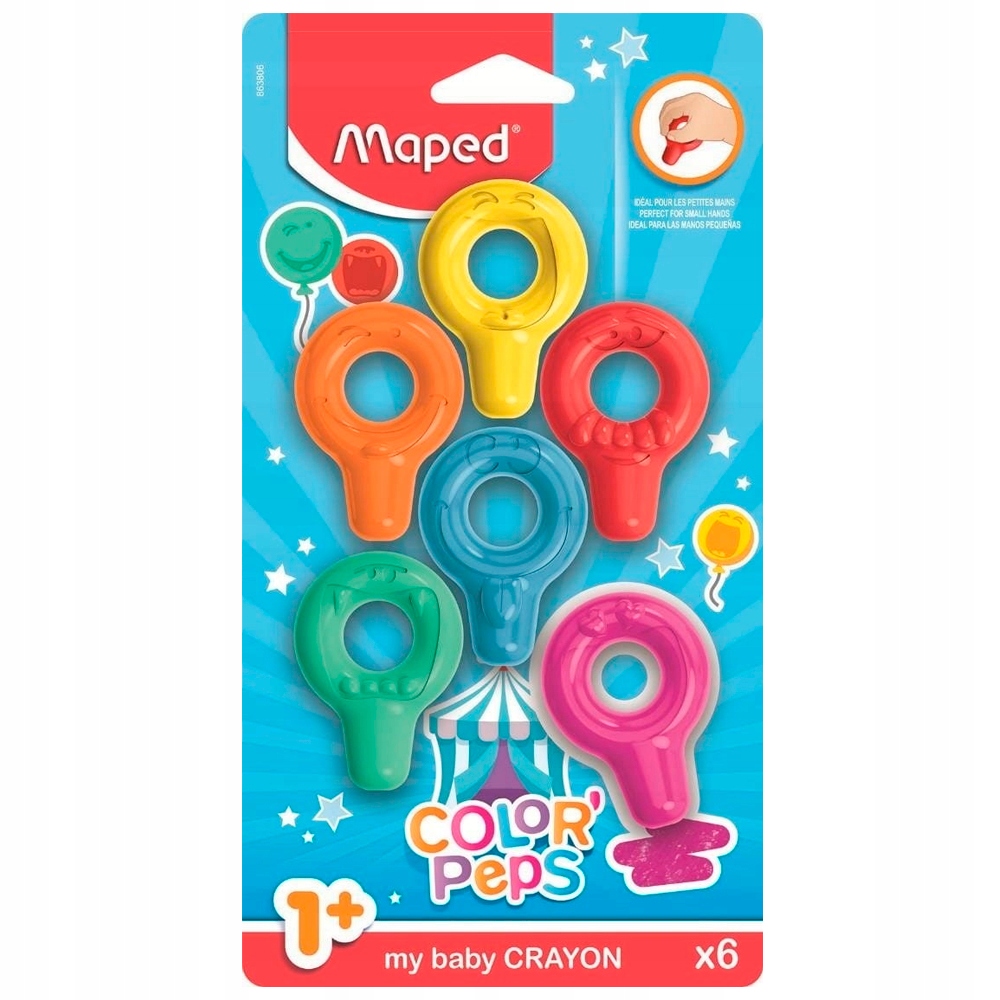 

Kredki dla maluchów Maped Color'Peps