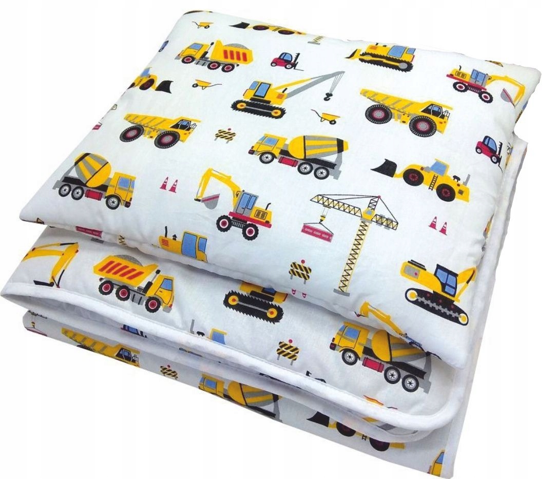 Pościel 60x120 do przedszkola + poduszka + imię