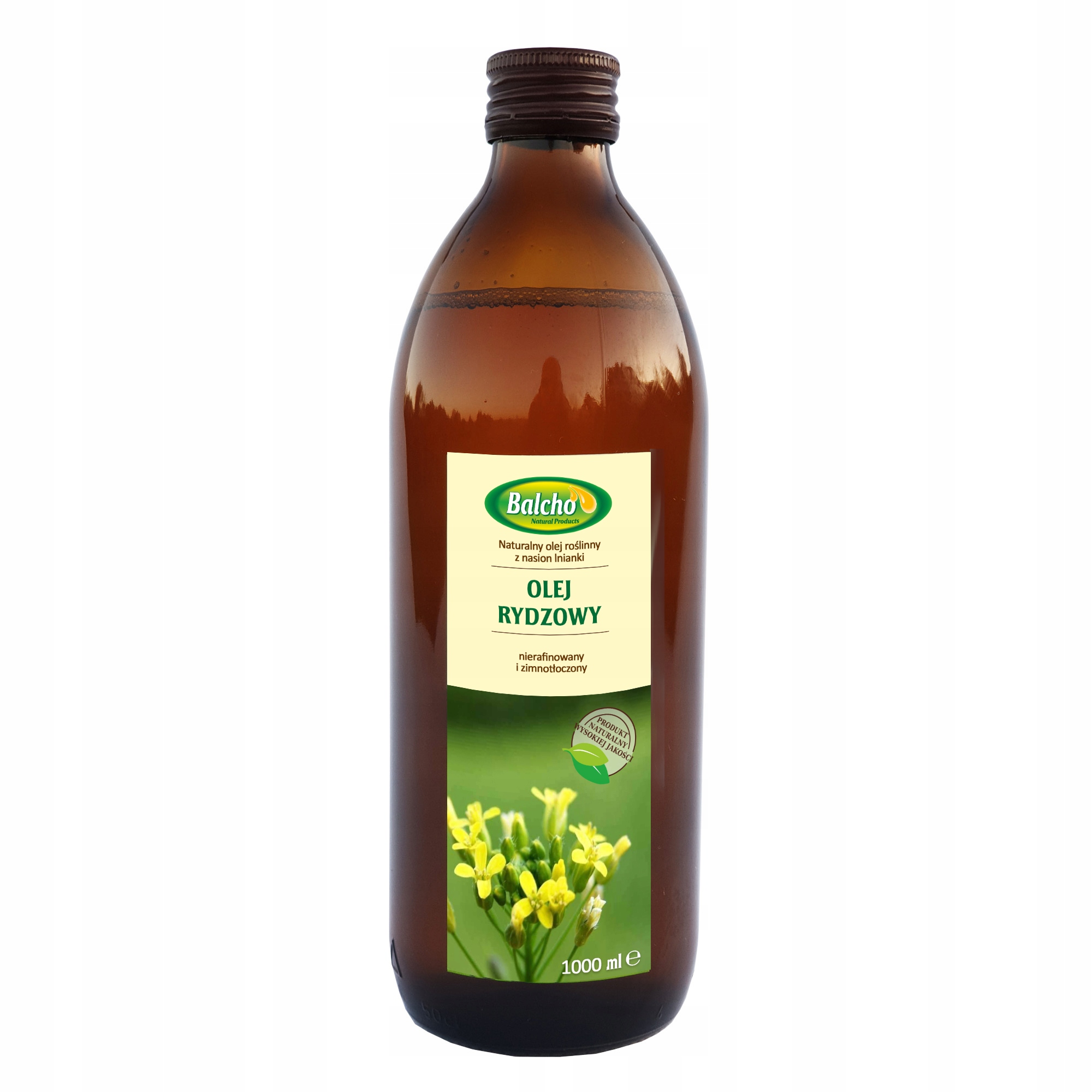 

Prozdrowotny Olej Rydzowy z Lnianki 1000ml Balcho