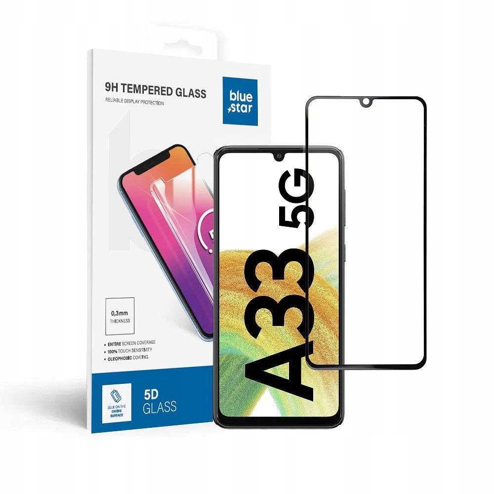 Blue Star Szkło hartowane do Samsung Galaxy A33 5G (full glue case friend