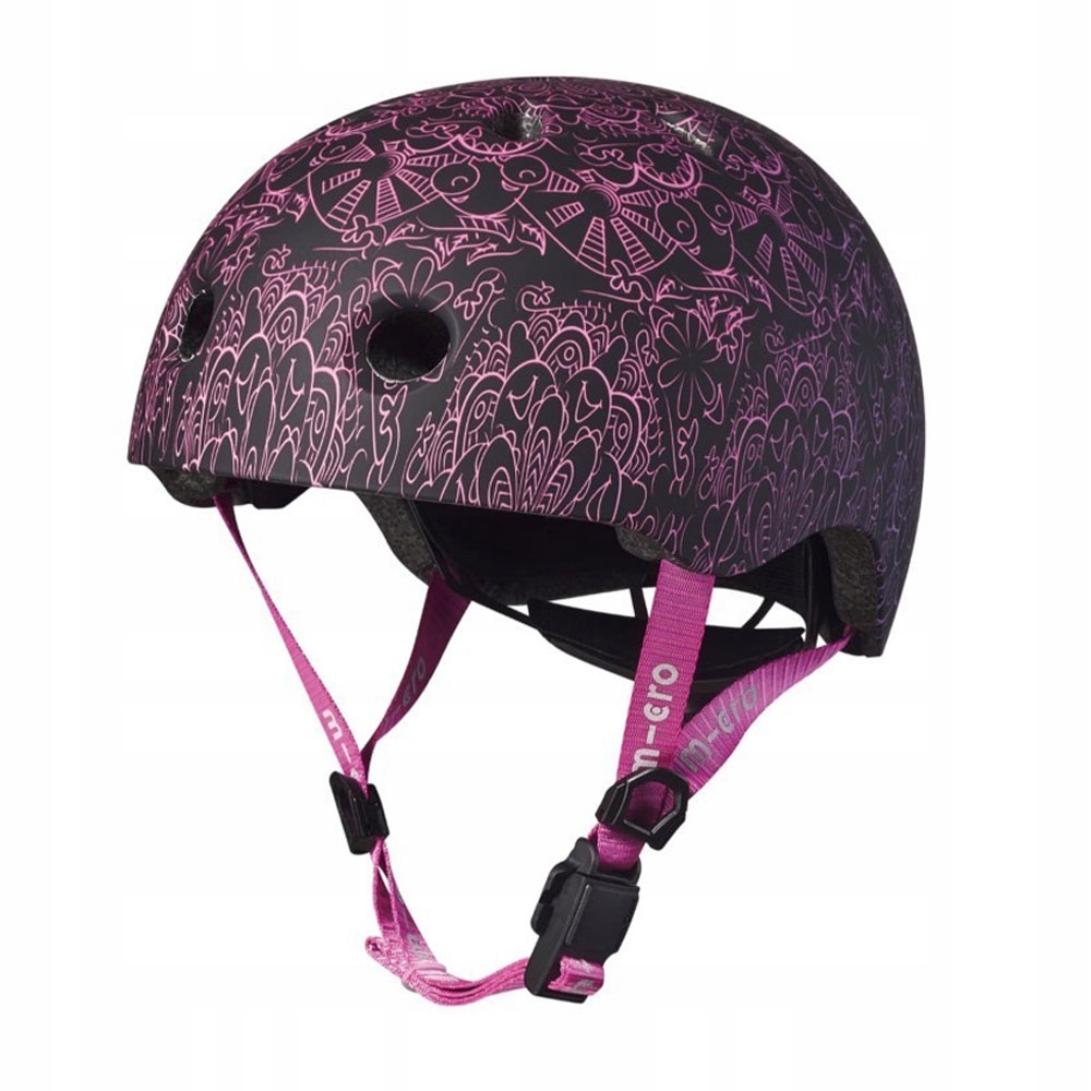 Kask Dziecięcy Micro Mandala Pink Purple 54-58 AC2280BX