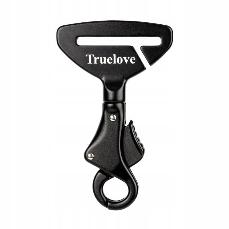Pas do samochodu dla psa TrueLove Premium czarny