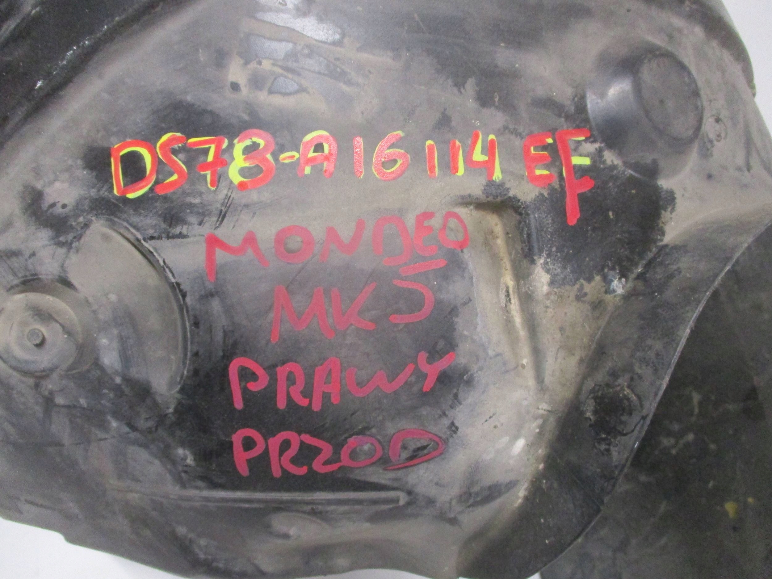 mudguard front right FORD MONDEO MK MK5 V DS73-A16114-EF