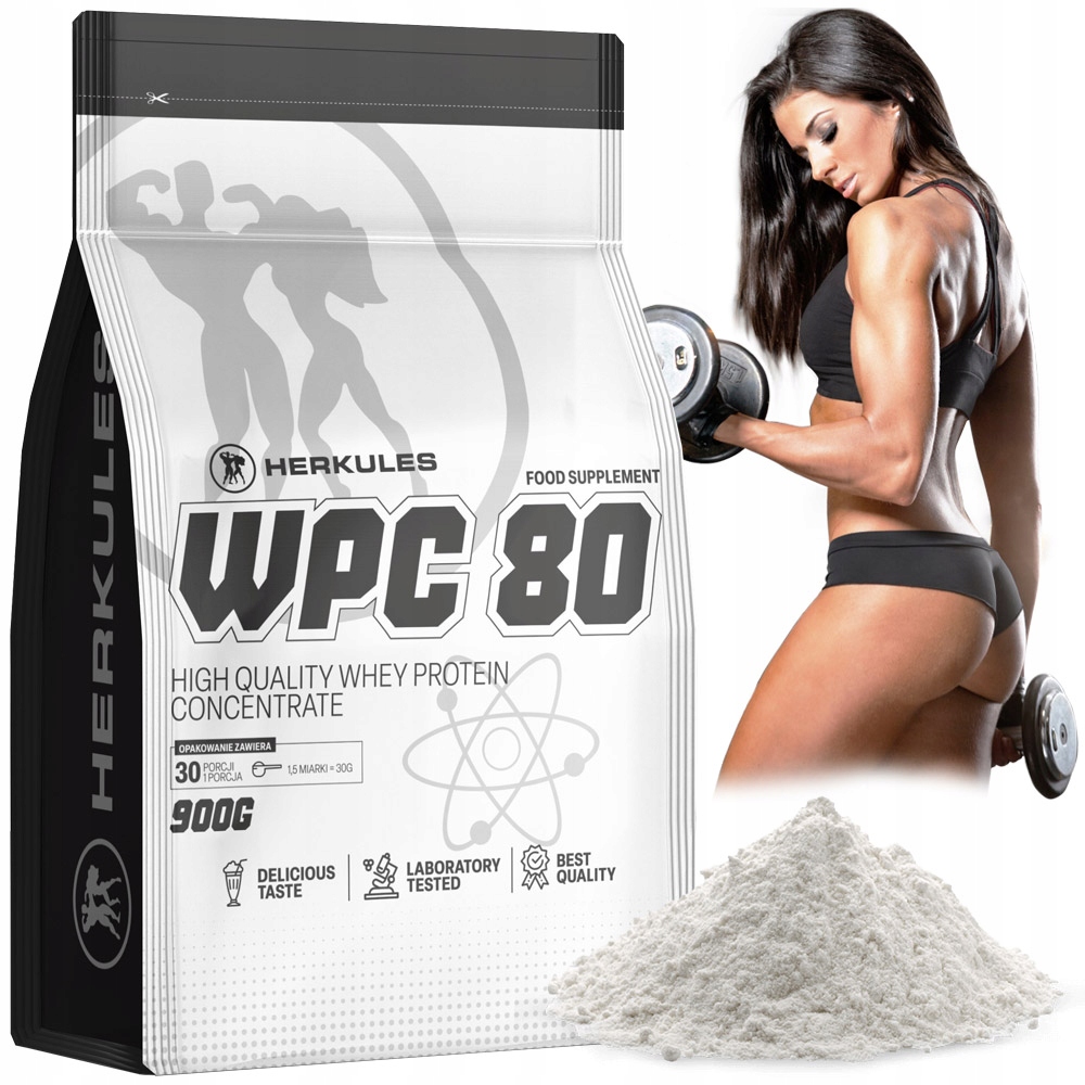 Herkules Wpc 80 900 g Perfektně Vstřebatelné Bílkoviny Bez Plniv