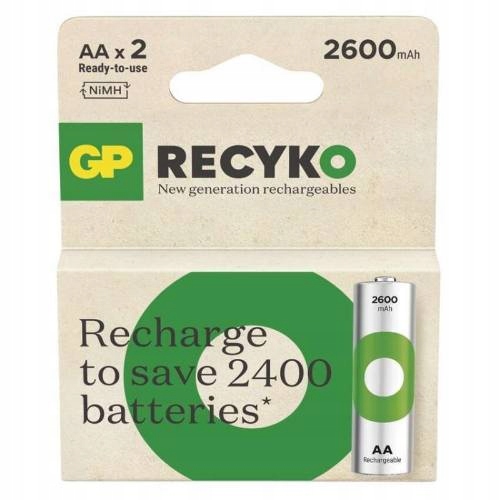 Akumulator Gp Recyko 2600 Aa, 2BL blister