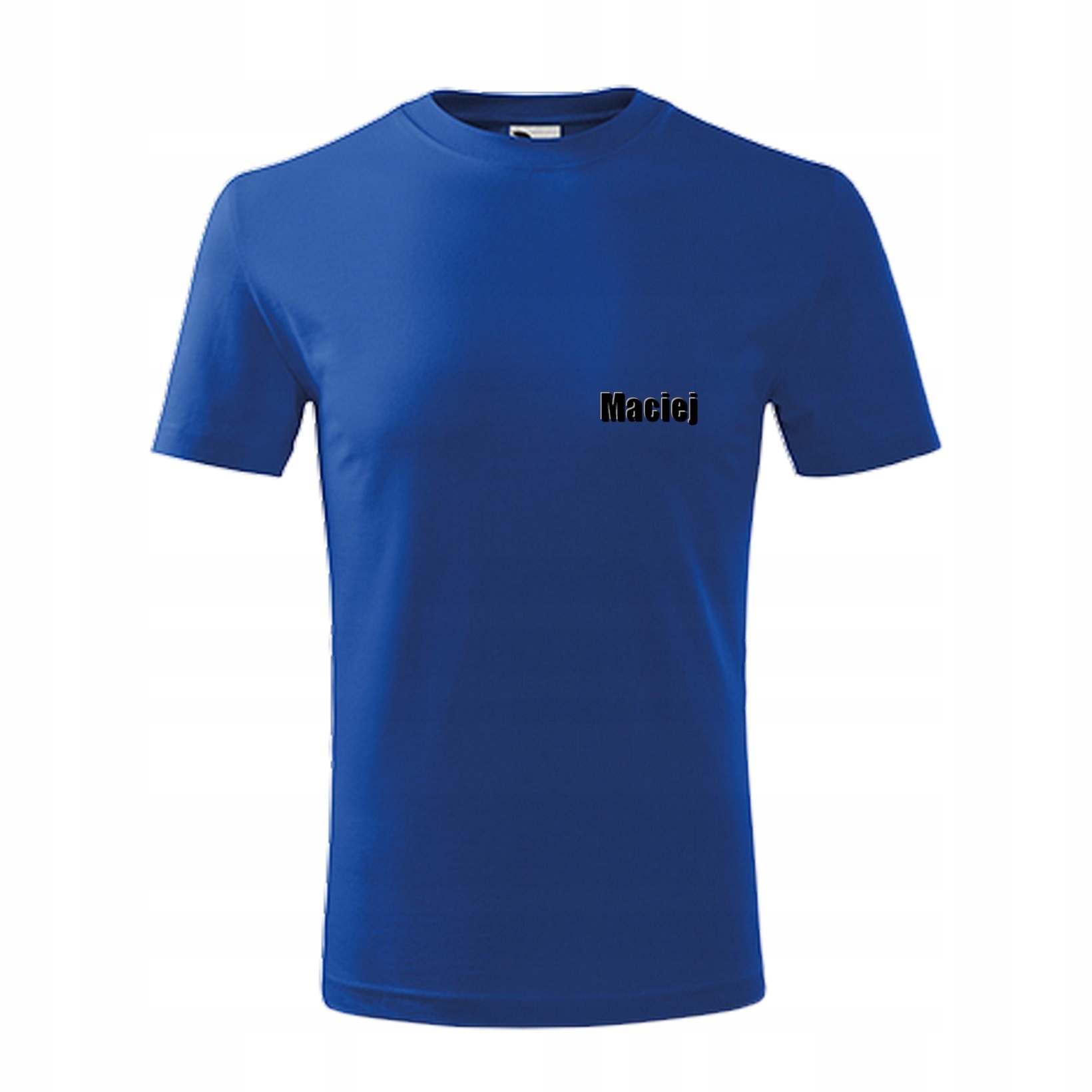 

T-shirt koszulka gimnastyczna Wf + imię 122