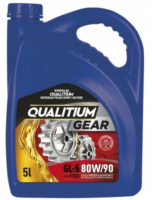 

Olej Przekładniowy Qualitium Gear GL5 80W90 5L