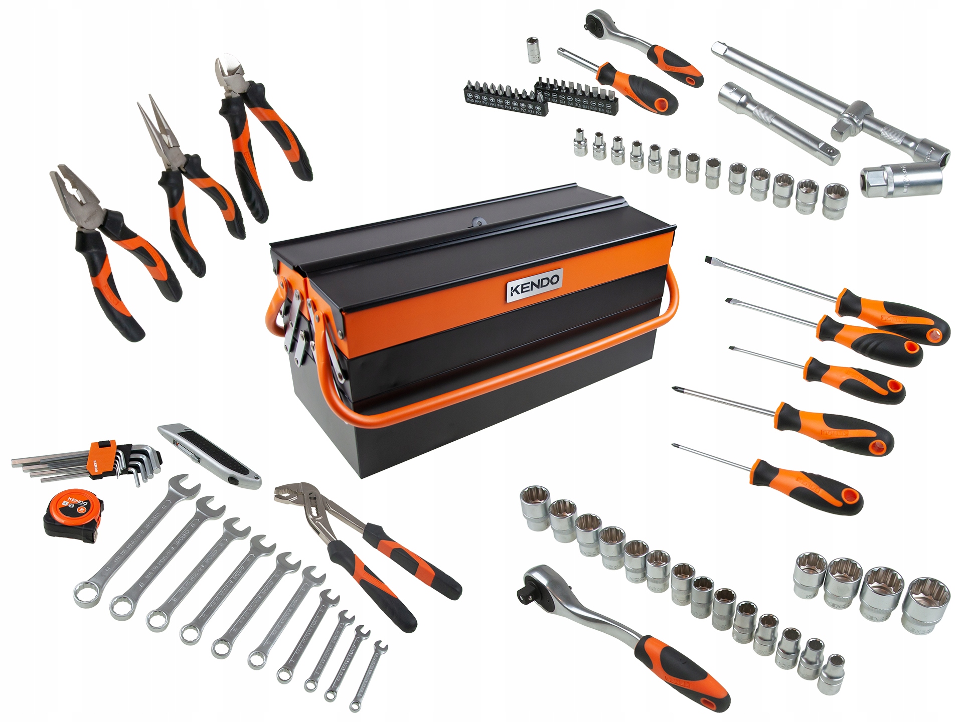 Металлический ящик для инструментов 88 el 460x160x200