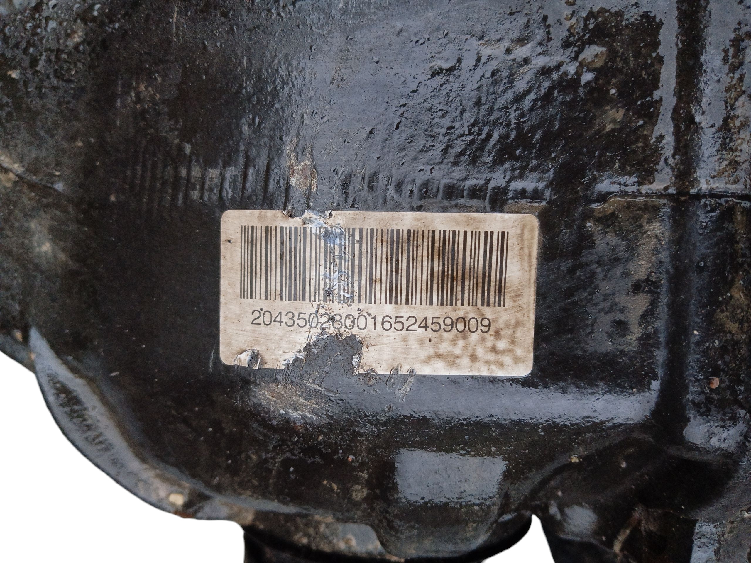 diff differential differential rear part MERCEDES C W204 S204 1.8 compressor; 2043502800