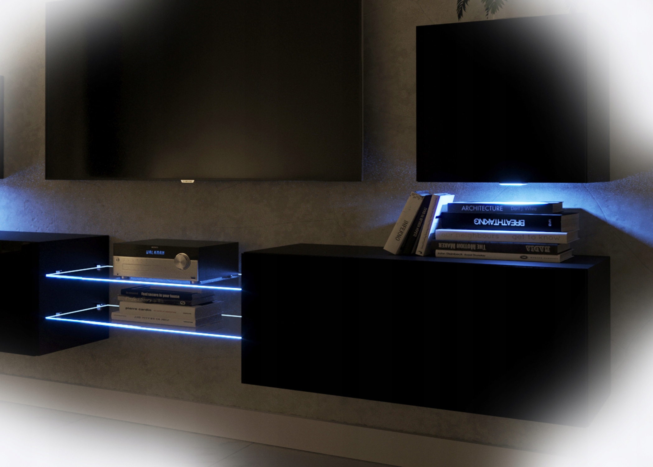 Meble Do Salonu Nowoczesna Meblościanka D144 New Kolor mebla biały