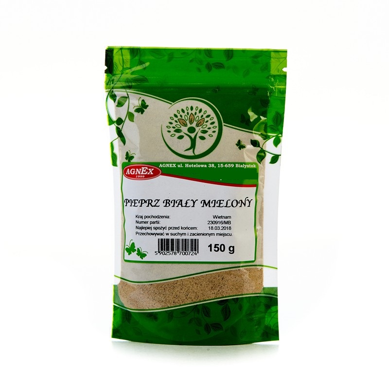 PIEPRZ BIAŁY MIELONY 150g