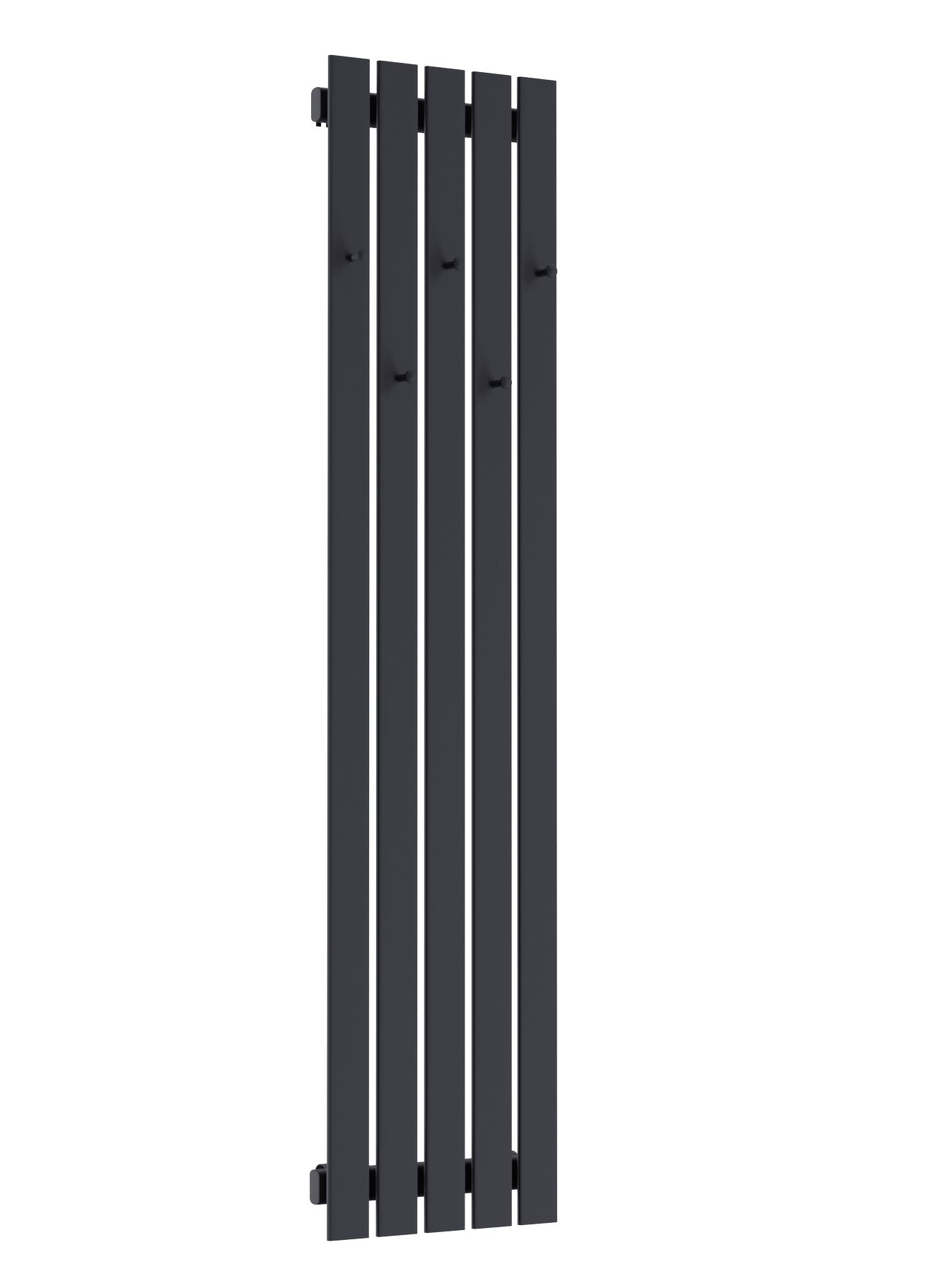 Dekoratívny panelový radiátor Hook 160x22 Grafit